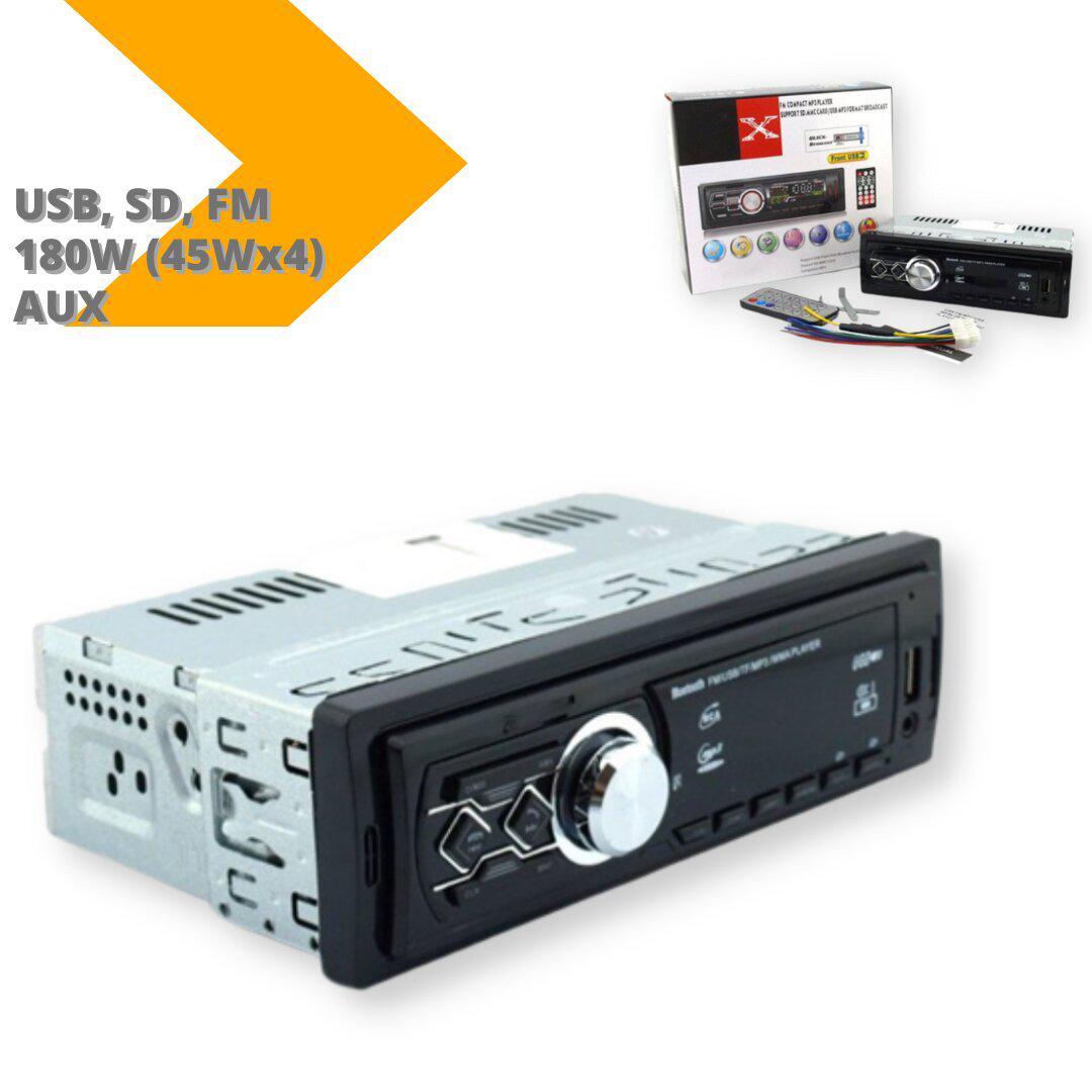 Автомагнітола ATLANFA-1788 з радіатором USB/SD/FM/AUX Чорний (lp-90966_372) - фото 2