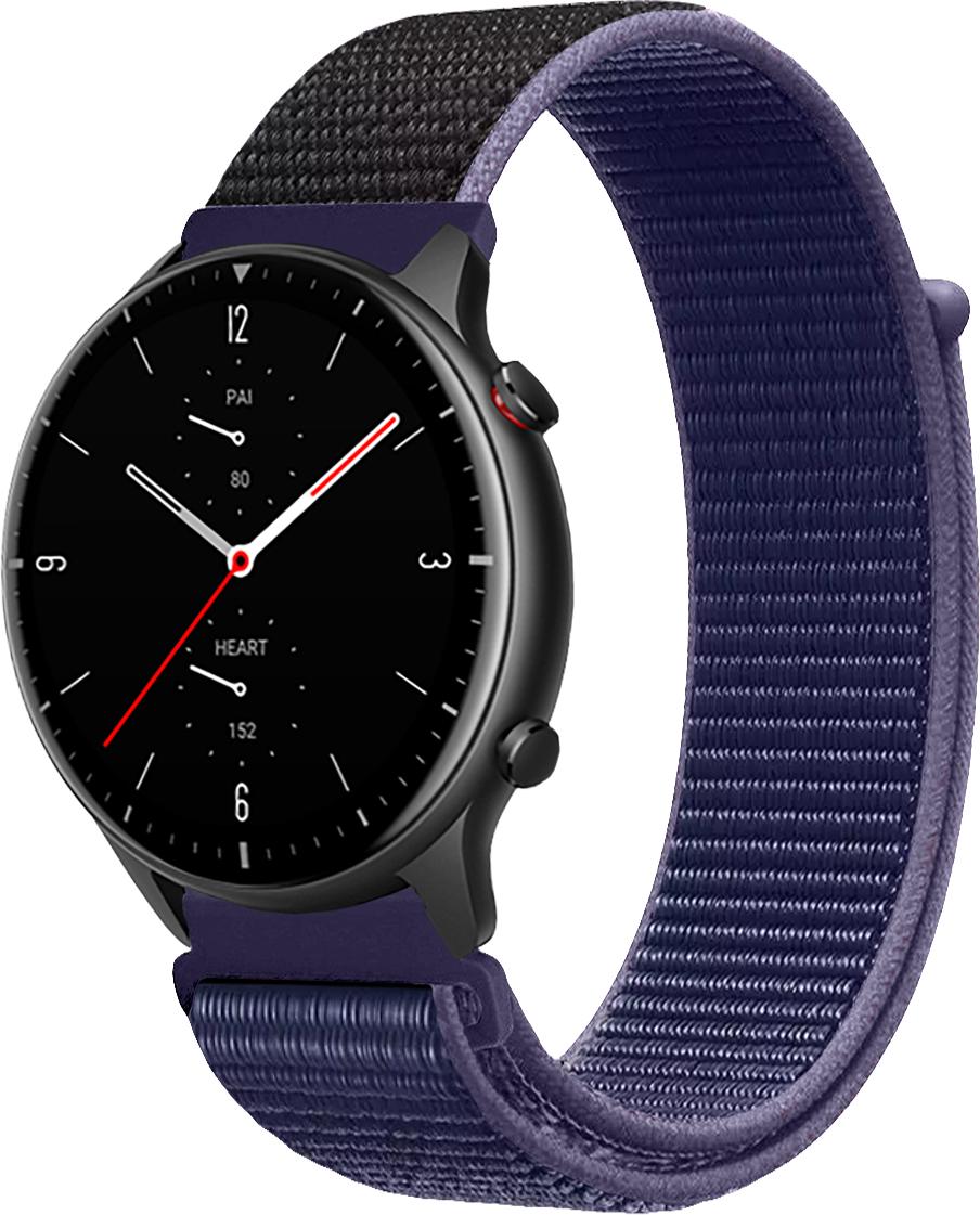 Ремешок нейлоновый Sport Loop для Amazfit GTR 2 Midnight Blue (16401-4D)