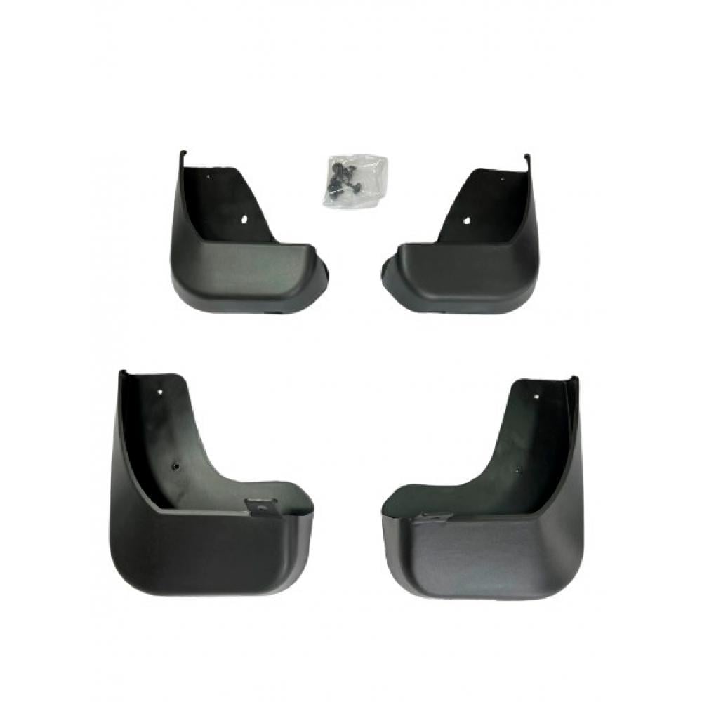 Брызговики автомобильные задние левые для Renault Arkana 19- резиновые Черный (767490531R)