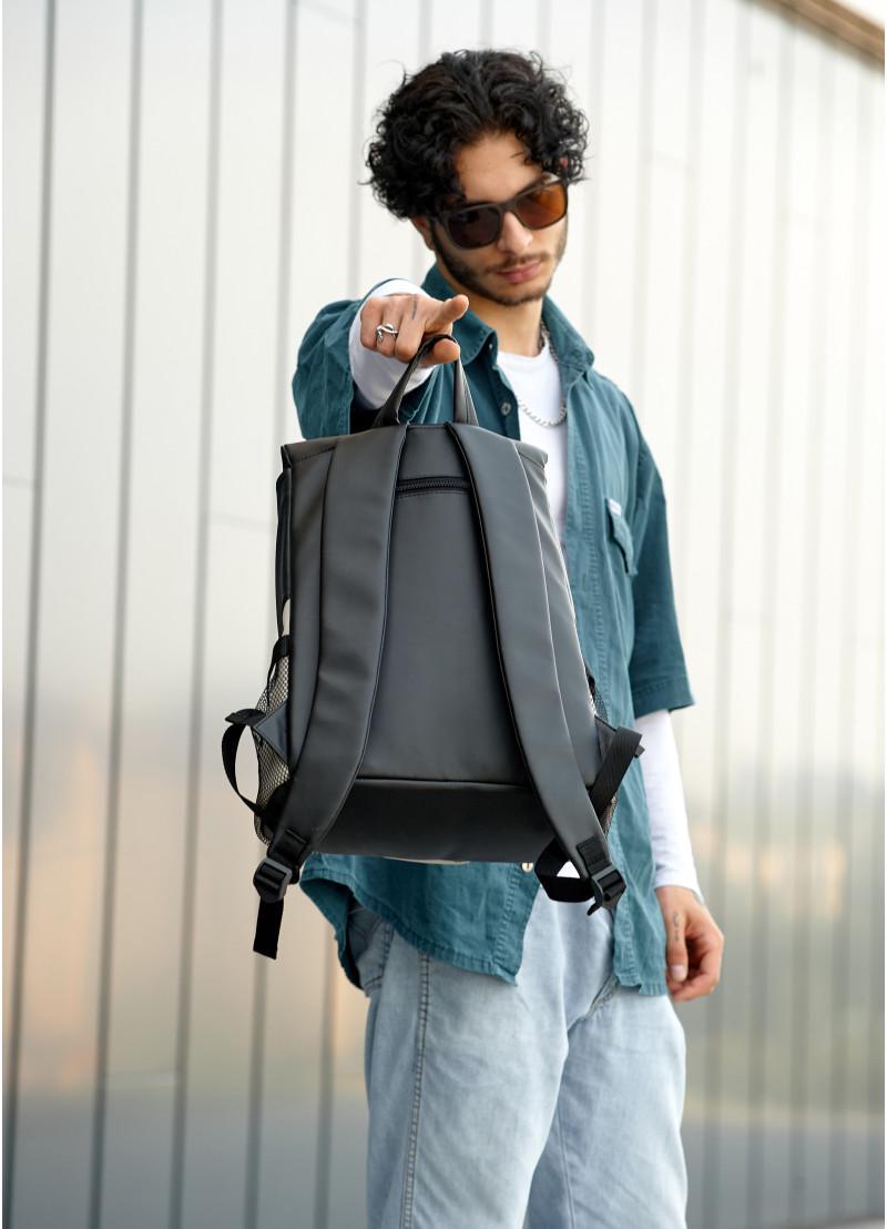 Рюкзак чоловічий Sambag Rene Double Чорно-сірий (15351020) - фото 8