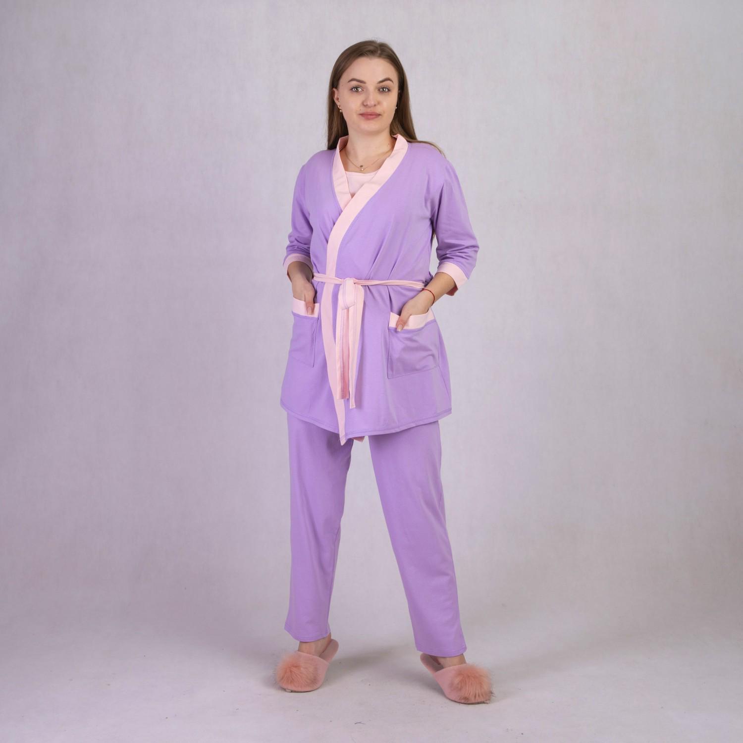 Пижама женская GO-IN TN-2051 р. 54 Фиолетовый Пижама женская GO-IN TN-2051 р. 54 Фиолетовый