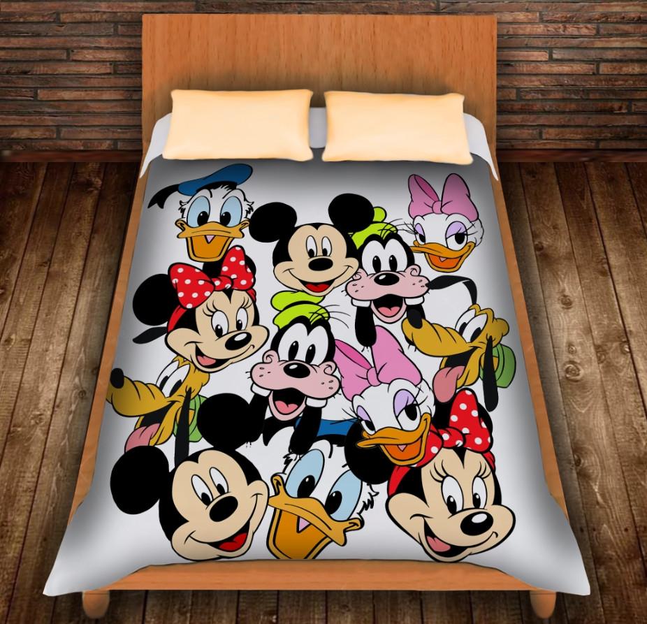 Плед с 3D принтом Дисней герои 150х200 см (epi_0039)