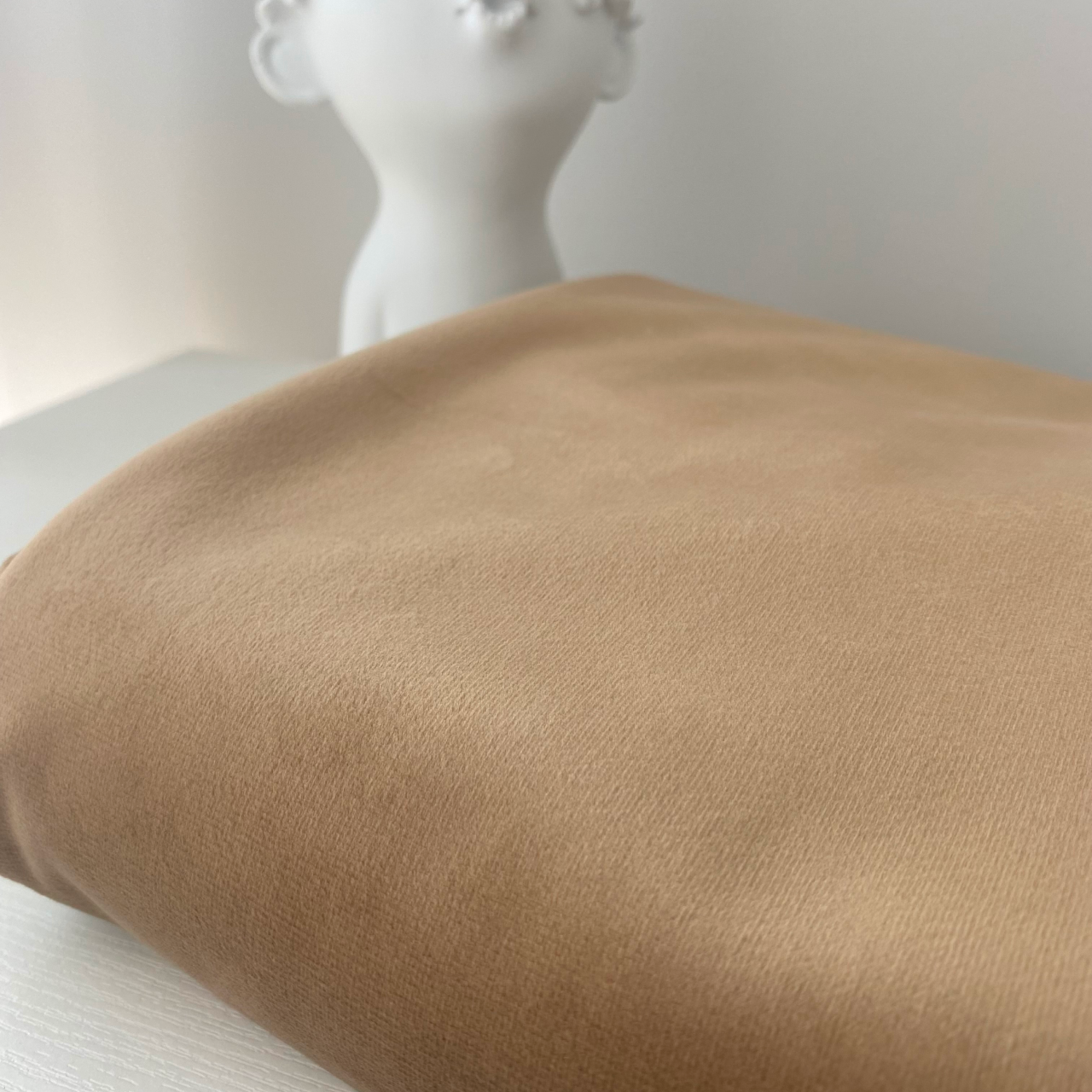 Тканина велюр Mebellini Альтаміра 145 см Капучино (MTEP2000-011) - фото 4