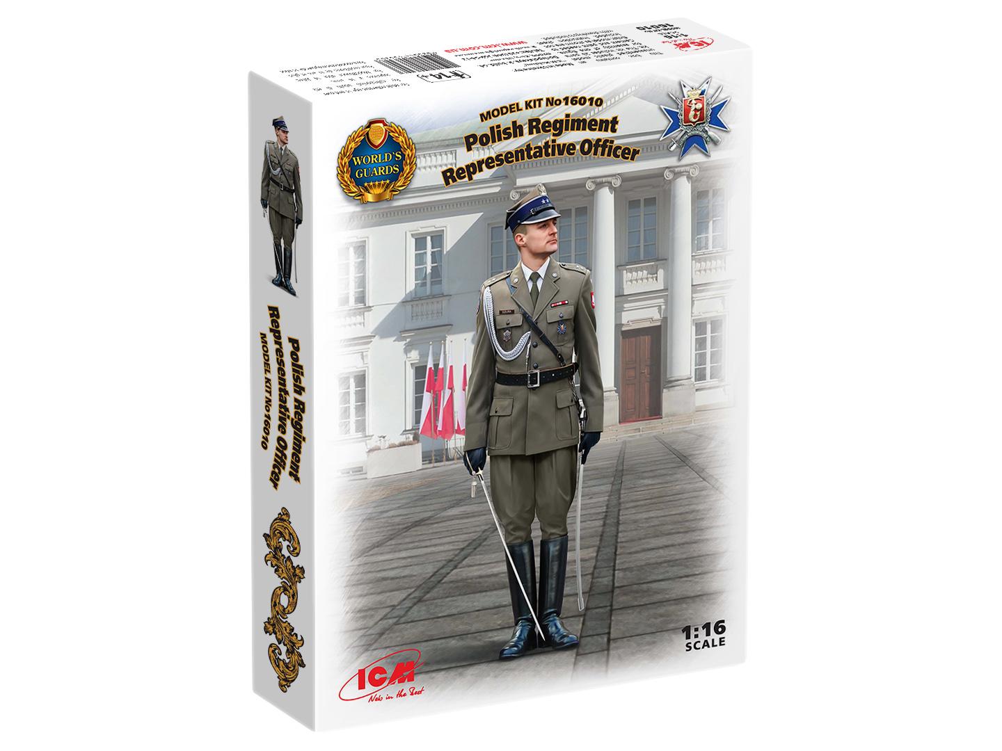Сборная модель ICM Офицер представительского полка Войска Польского (16010)