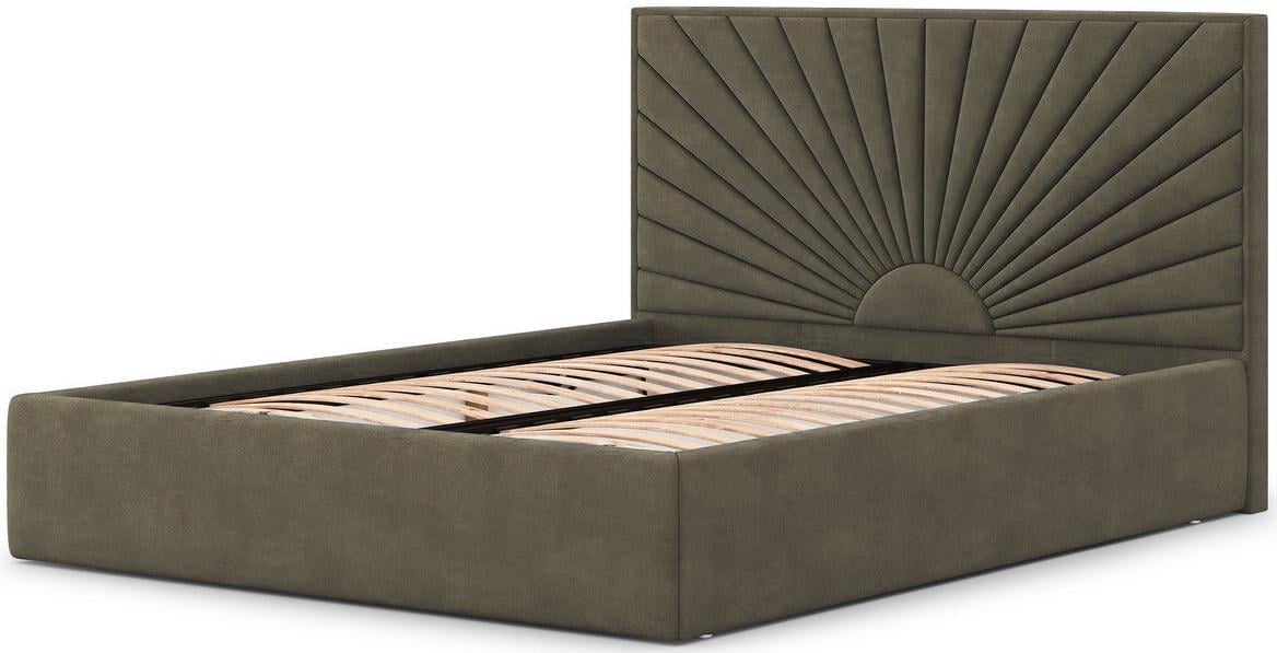 Кровать Allure Монголия с подъемным механизмом 180х200 см Chocolate - фото 1