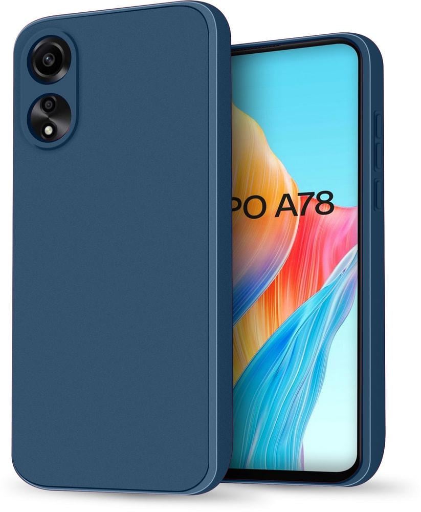 Силиконовый чехол HardCorner для OPPO A78 4G Blue (33886-28) Силиконовый чехол HardCorner для OPPO A78 4G Blue (33886-28)