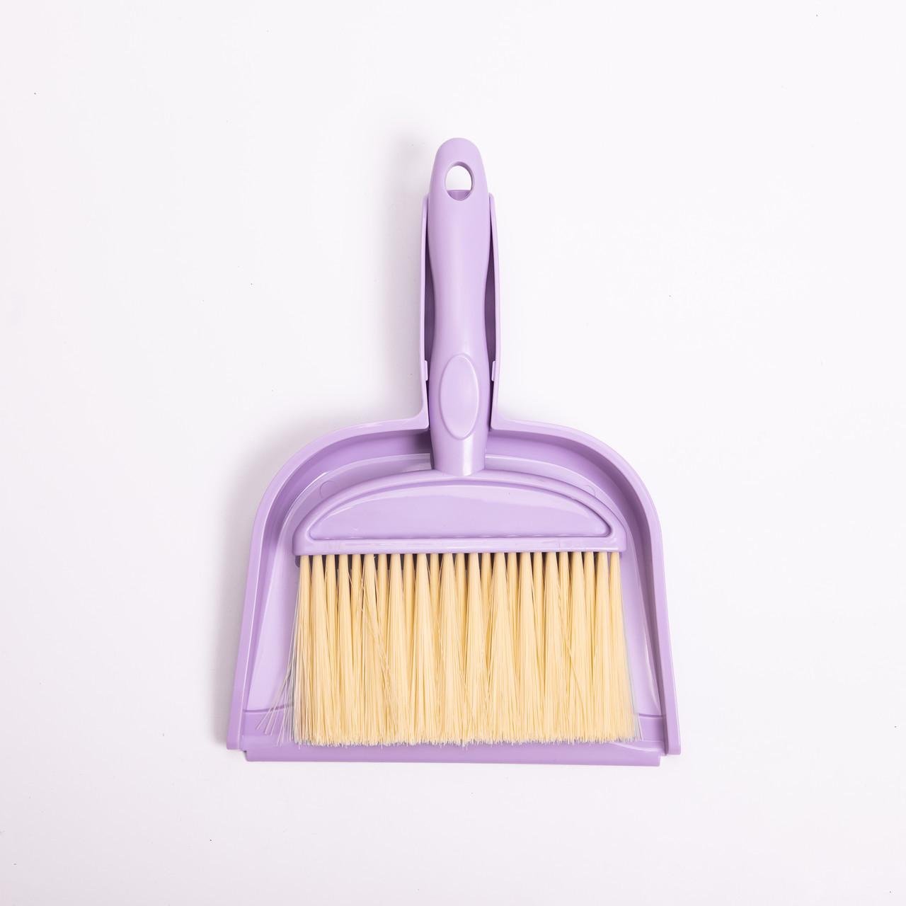 Щетка с совком для пола и твердых поверхностей Фиолетовый (A-035258) Щетка с совком для пола и твердых поверхностей Фиолетовый (A-035258)