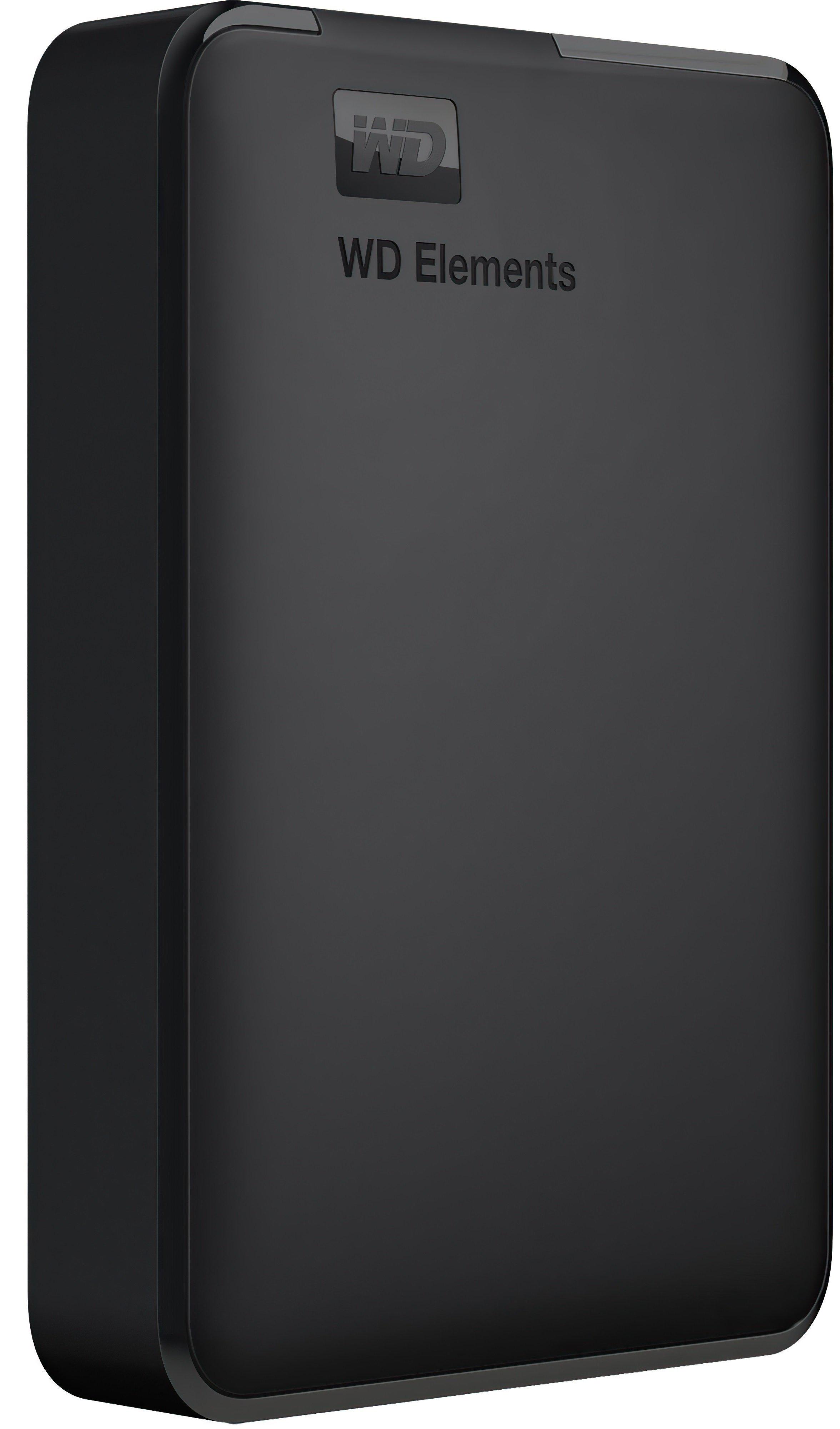 Жесткий диск внешний WD HDD 2,5" USB 5.0TB Elements Portable Black (WDBU6Y0050BBK-WESN) - фото 2 Жесткий диск внешний WD HDD 2,5" USB 5.0TB Elements Portable Black (WDBU6Y0050BBK-WESN) - фото 2
