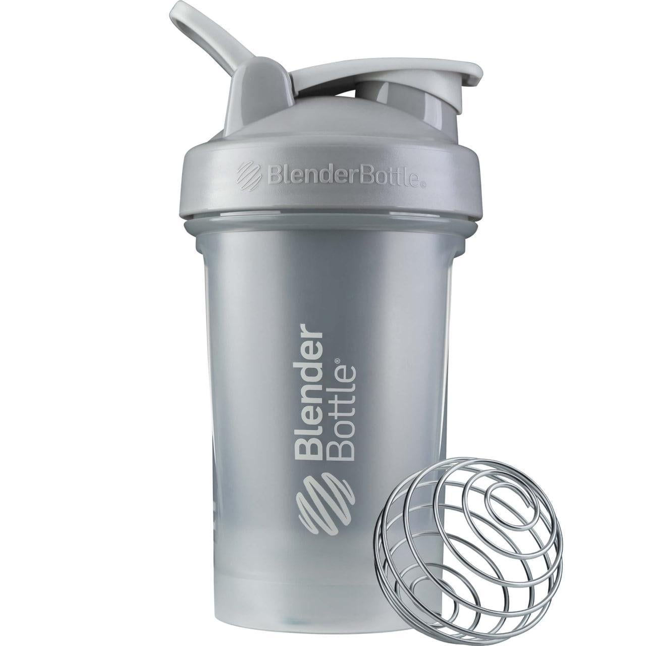Шейкер спортивний Blender Bottle Classic Loop PRO 500385 20 oz/590 мл Pebble Grey (A-012858)