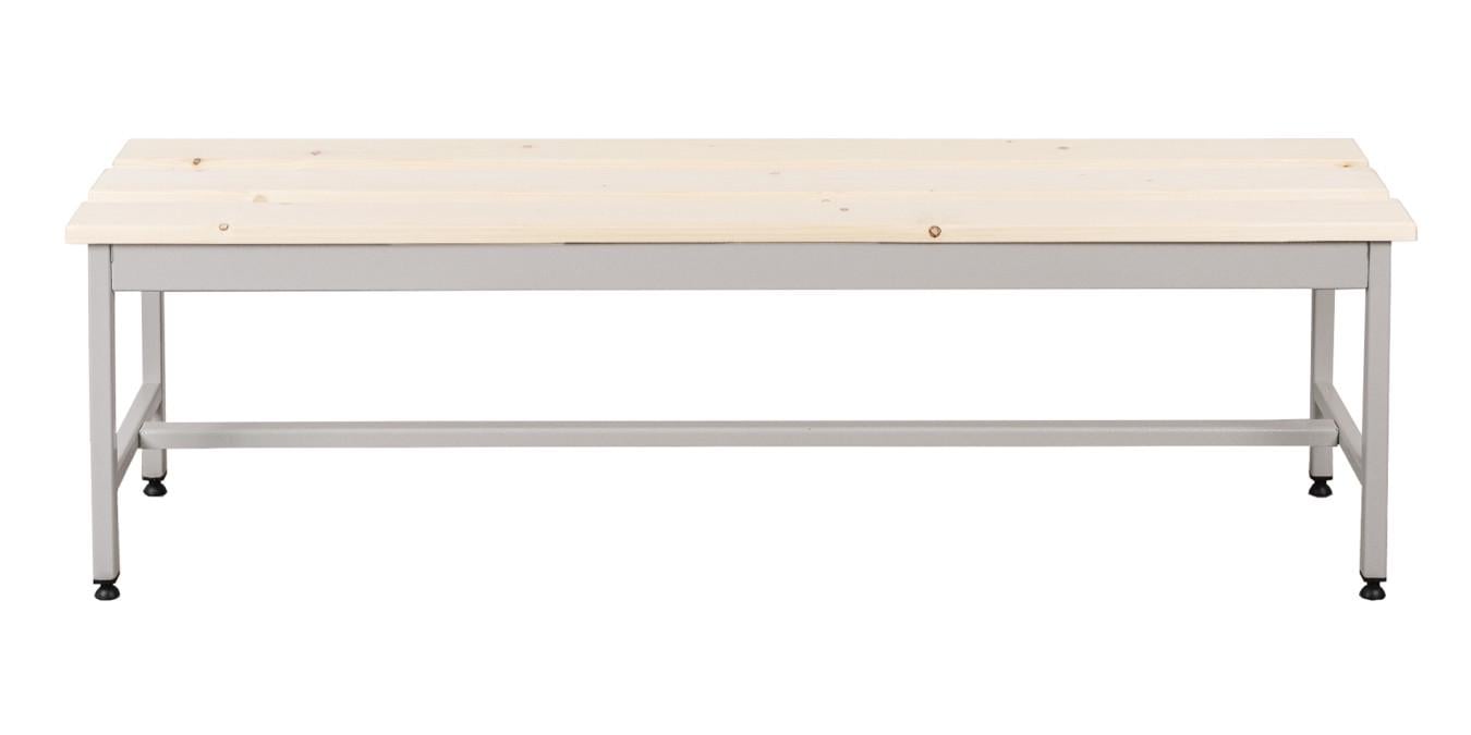 Лавка гардеробна Галіндустрія ЛГ-1-150 для роздягальні з регульованими ніжками Світло-сірий (132-119-000004862) - фото 4 Лавка гардеробна Галіндустрія ЛГ-1-150 для роздягальні з регульованими ніжками Світло-сірий (132-119-000004862) - фото 4