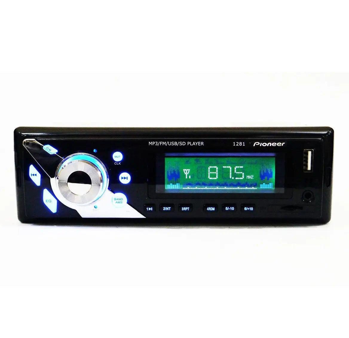 Автомагнитола для подключения PIONEER 1281 MP3 и телефонов LED/LCD USB/AUX/RCA/FM MUTE с пультом ДУ (opt-17546) Автомагнитола для подключения PIONEER 1281 MP3 и телефонов LED/LCD USB/AUX/RCA/FM MUTE с пультом ДУ (opt-17546)