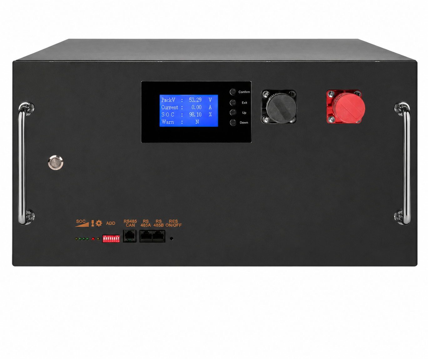 Акумулятор LP LiFePO4 51,2V-315 Ah 16128Wh BMS SP 200A/100А RM RS485/CAN LCD BL (3098521722)