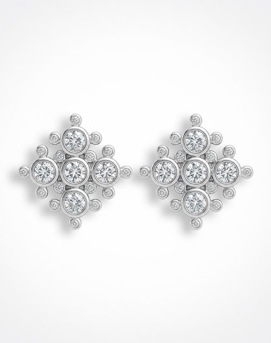 Сережки Astrielle Earrings жіночі SIERRA SPACE срібні One size