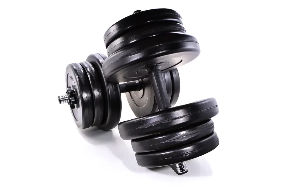 Гантели для дома Neo Sport с металлическим грифом 2х21 кг - фото 5