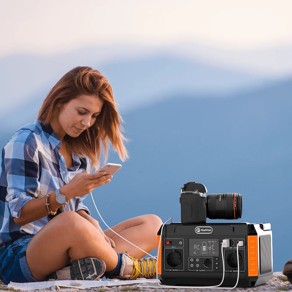 Зарядная станция Flashfish P60 560 Вт 520 Вт/час/140 400 мАч (2649) - фото 8