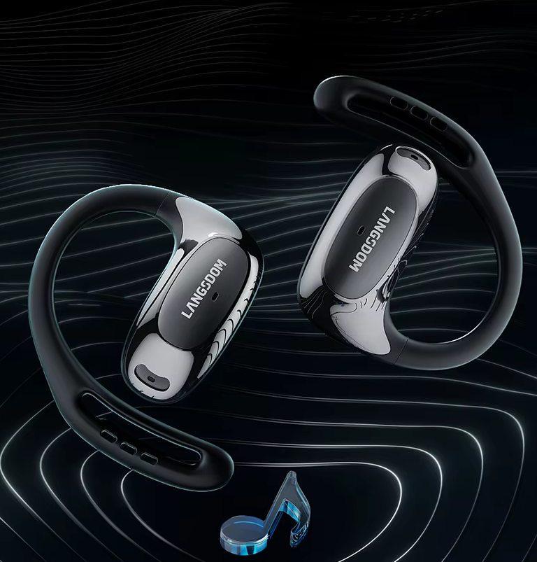 Наушники костные Bluetooth 5.4 Langsdom TE-10 Pro с шумоподавлением костной (26654656) - фото 10 Наушники костные Bluetooth 5.4 Langsdom TE-10 Pro с шумоподавлением костной (26654656) - фото 10