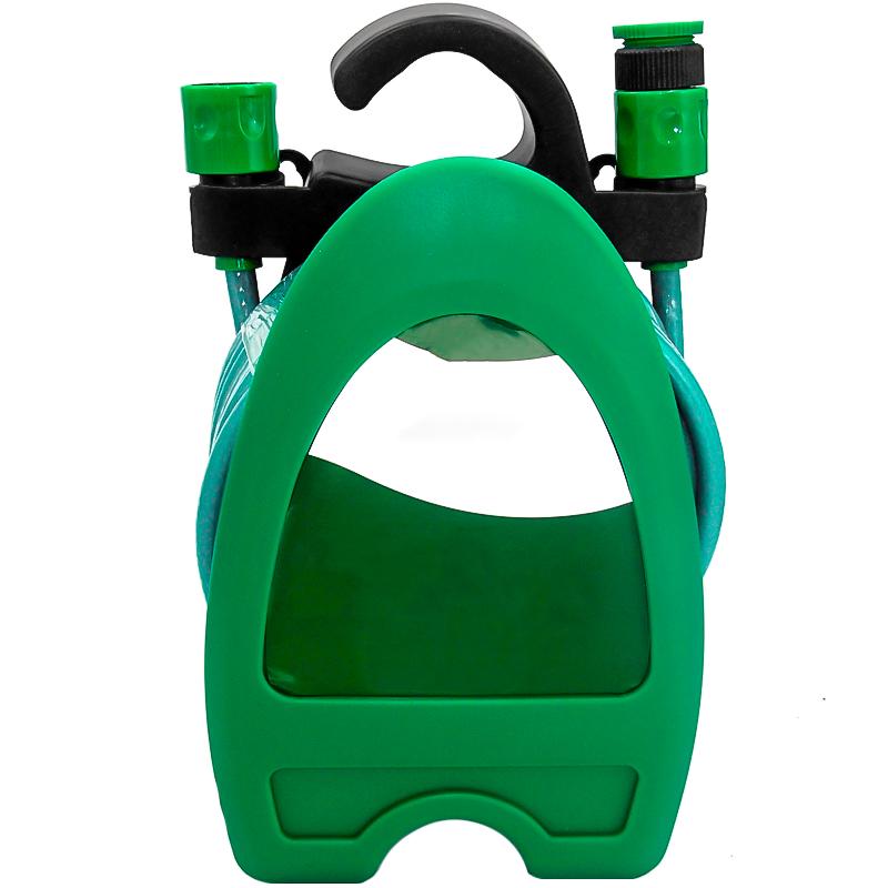 Набор BlueBird поливочный шланг 10 м на катушке пистолет с распылителем 7-ми режимный - фото 2 Набор BlueBird поливочный шланг 10 м на катушке пистолет с распылителем 7-ми режимный - фото 2