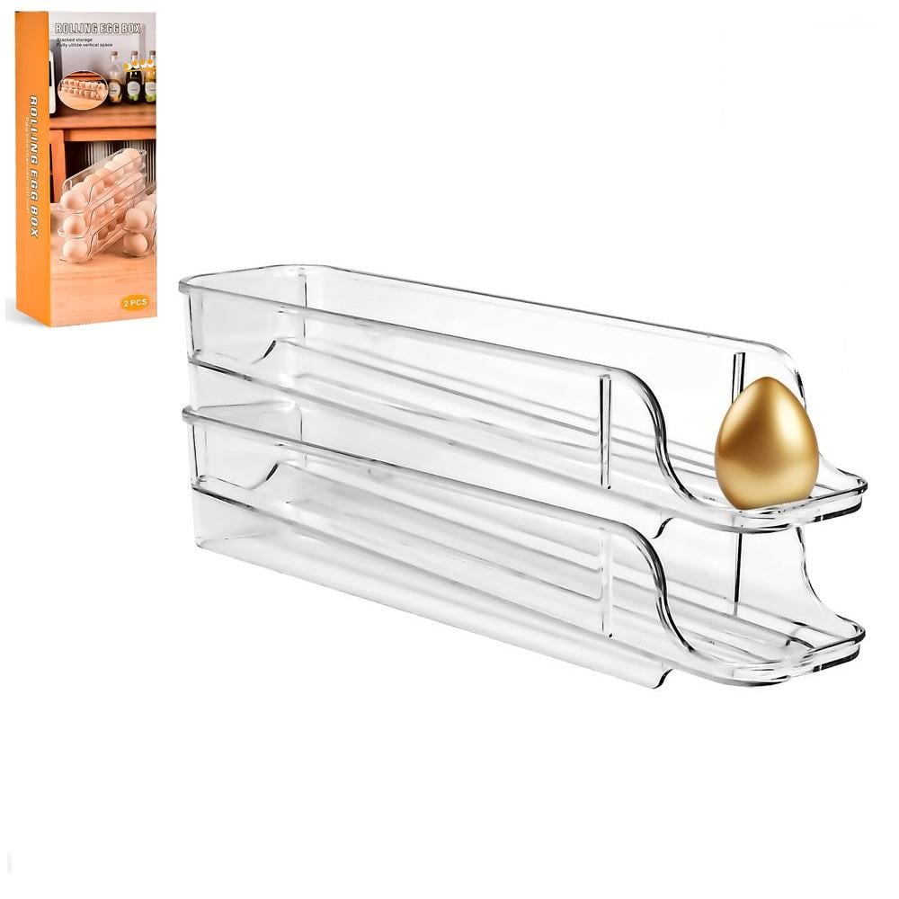 Контейнер-органайзер для хранения яиц R93833 2 яруса 32,5х12х8,5 см (2200000344335)