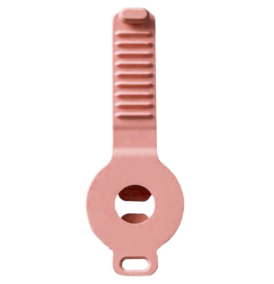 Чехол-брелок Kayfovo ATP-1 для Apple AirTag на ошейник для собак Pink (28660) - фото 3