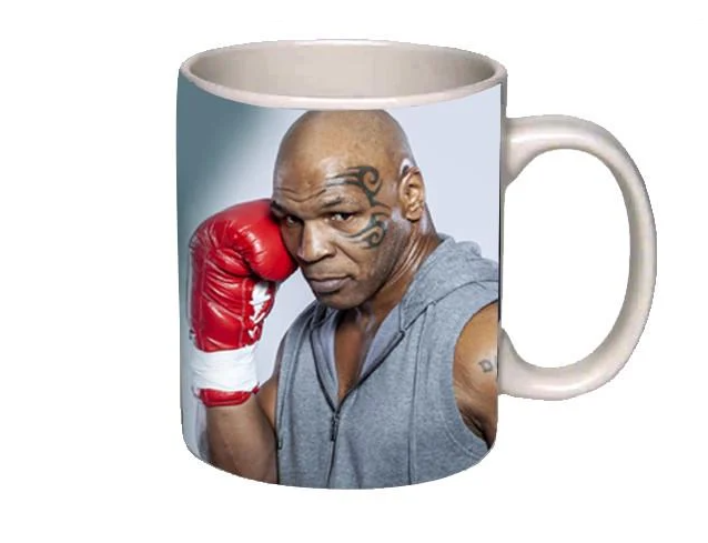 Чашка Майк Тайсон Tyson Белый (z1528)
