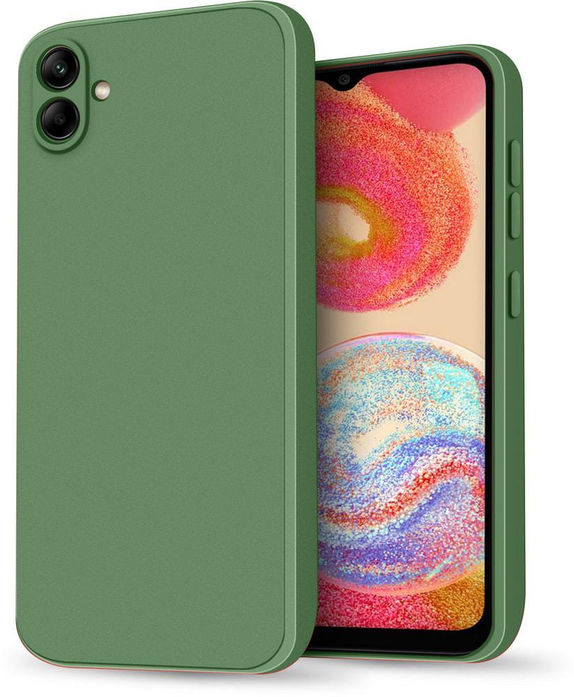 Силіконовий чохол HardCorner Samsung Galaxy A04 A045 (з мікрофіброю) Khaki (34794-17)