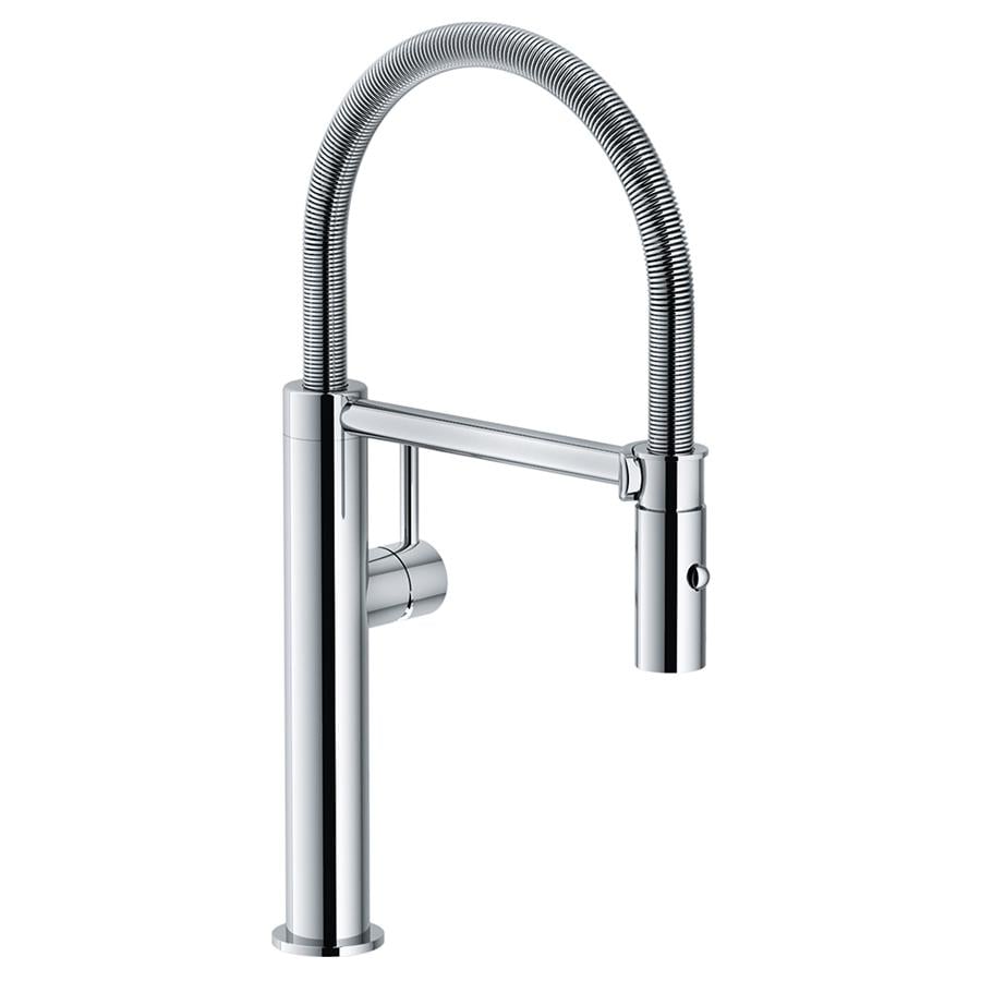 Смеситель для кухни Franke Pescara 115.0393.975 с гибким изливом Хром (216552)