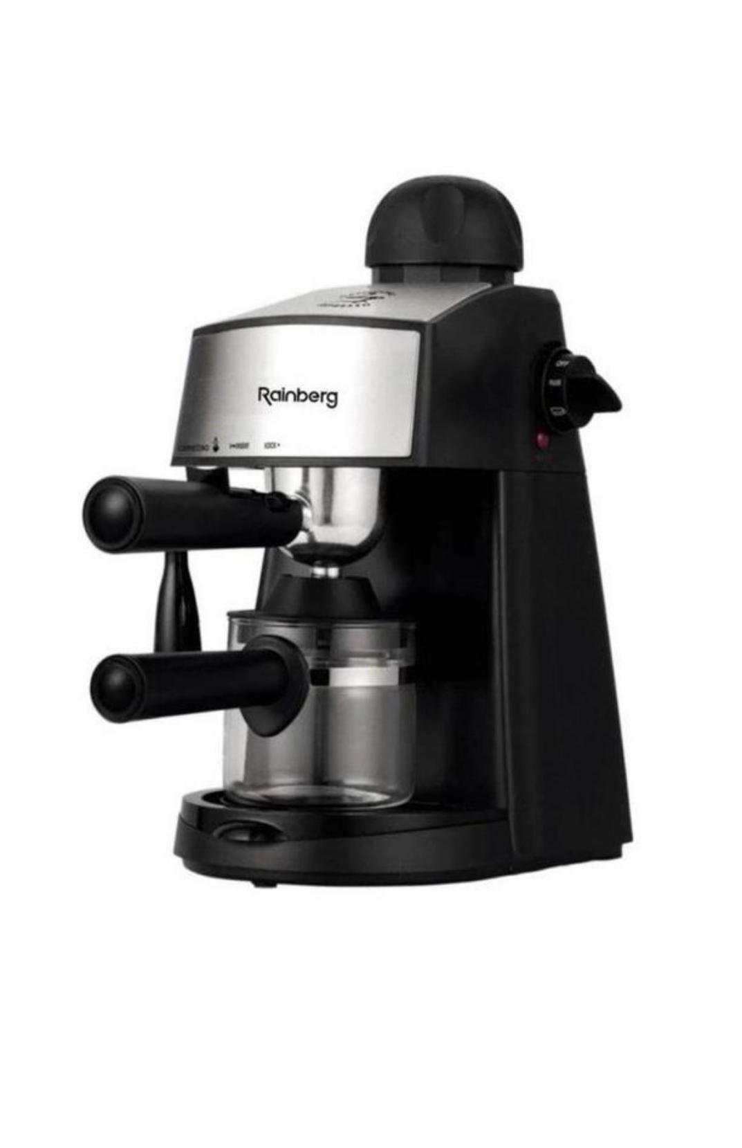 Кофеварка рожковая Espresso Rainberg RB-8111 с капучинатором