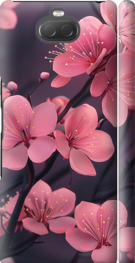Чехол на Sony Xperia 10 Plus I4213 Пурпурная сакура (6075m-1690-42517) Чехол на Sony Xperia 10 Plus I4213 Пурпурная сакура (6075m-1690-42517)