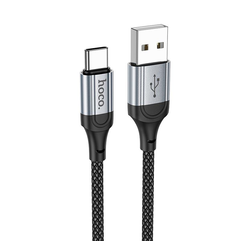 Кабель Hoco X102 USB to Type-C 1 м Black (26449965)