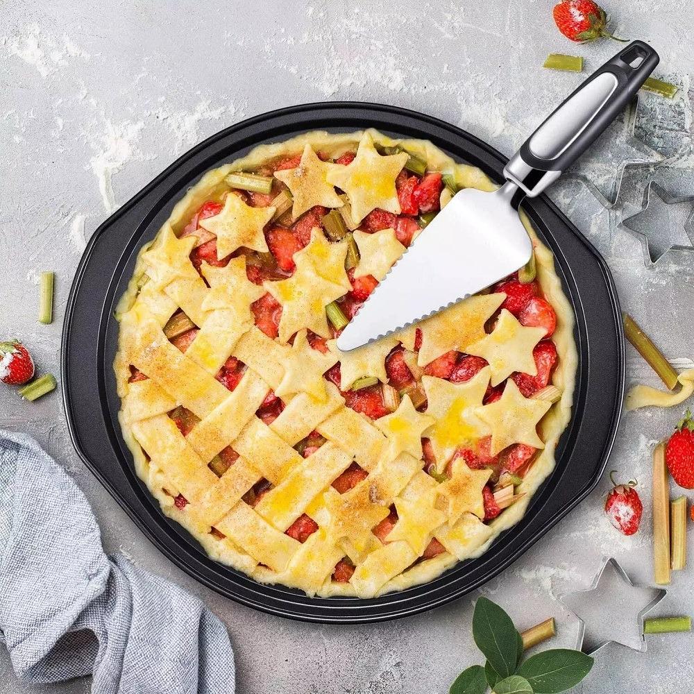 Форма для пиццы с дырочками Proffi 36х33,5х1 см (MH-0495N) - фото 3 Форма для пиццы с дырочками Proffi 36х33,5х1 см (MH-0495N) - фото 3