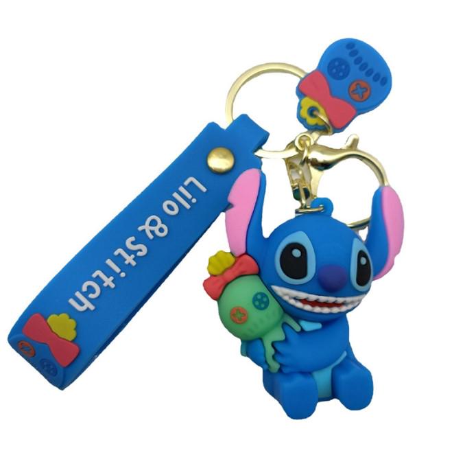 Брелок Lilo & Stitch силиконовый для сумки 7 см (6a72d55d)