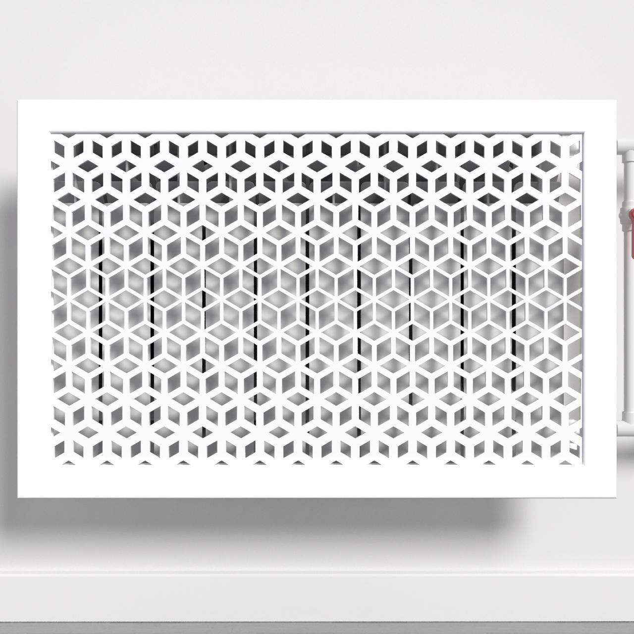 Решітка-екран на батарею SMARTWOOD 900 мм Білий (R20053104) Решітка-екран на батарею SMARTWOOD 900 мм Білий (R20053104)