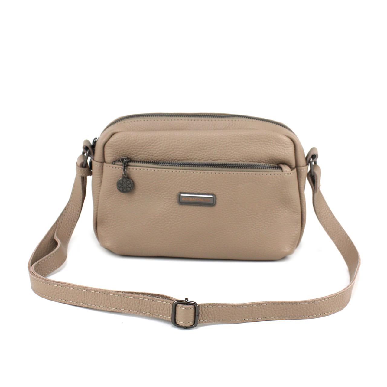 Клатч Borsacomoda 820018 из натуральной кожи Мокко