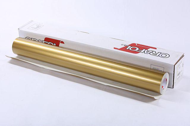 Пленка Oracal 641 1 м Золотой глянец 091 (2345304221) - фото 3