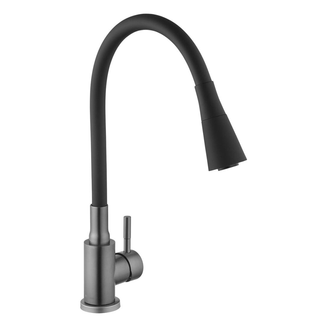 Смеситель для кухни Kroner KRP Edelstahl Klassisch PVD031BLK (CV035373) - фото 9 Смеситель для кухни Kroner KRP Edelstahl Klassisch PVD031BLK (CV035373) - фото 9