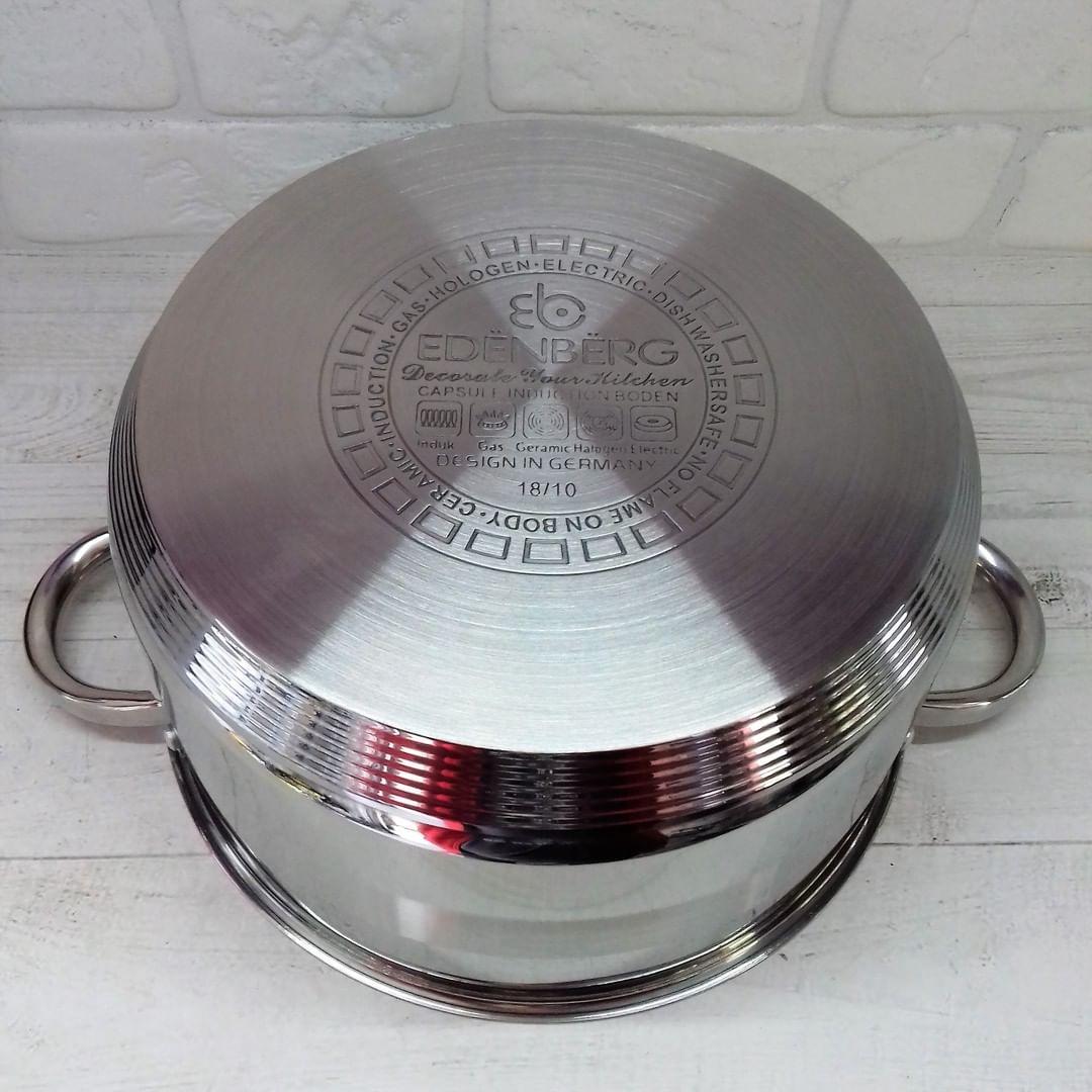 Каструля Edenberg EB-3009 9,5 л з кришкою - фото 7