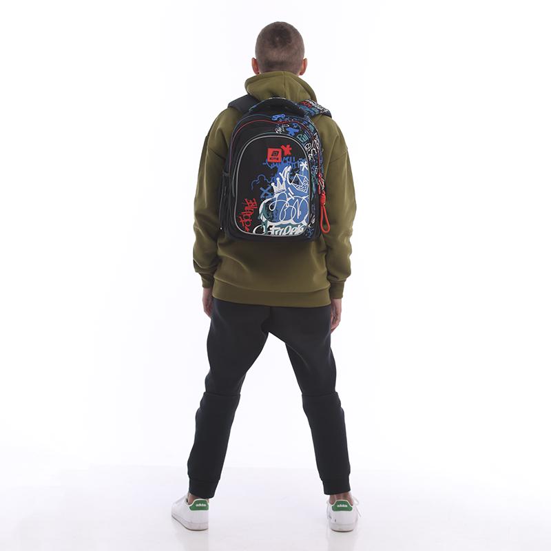 Школьный рюкзак KITE Education teens K25-8001M-1 с ортопедической спинкой (995346) - фото 15 Школьный рюкзак KITE Education teens K25-8001M-1 с ортопедической спинкой (995346) - фото 15