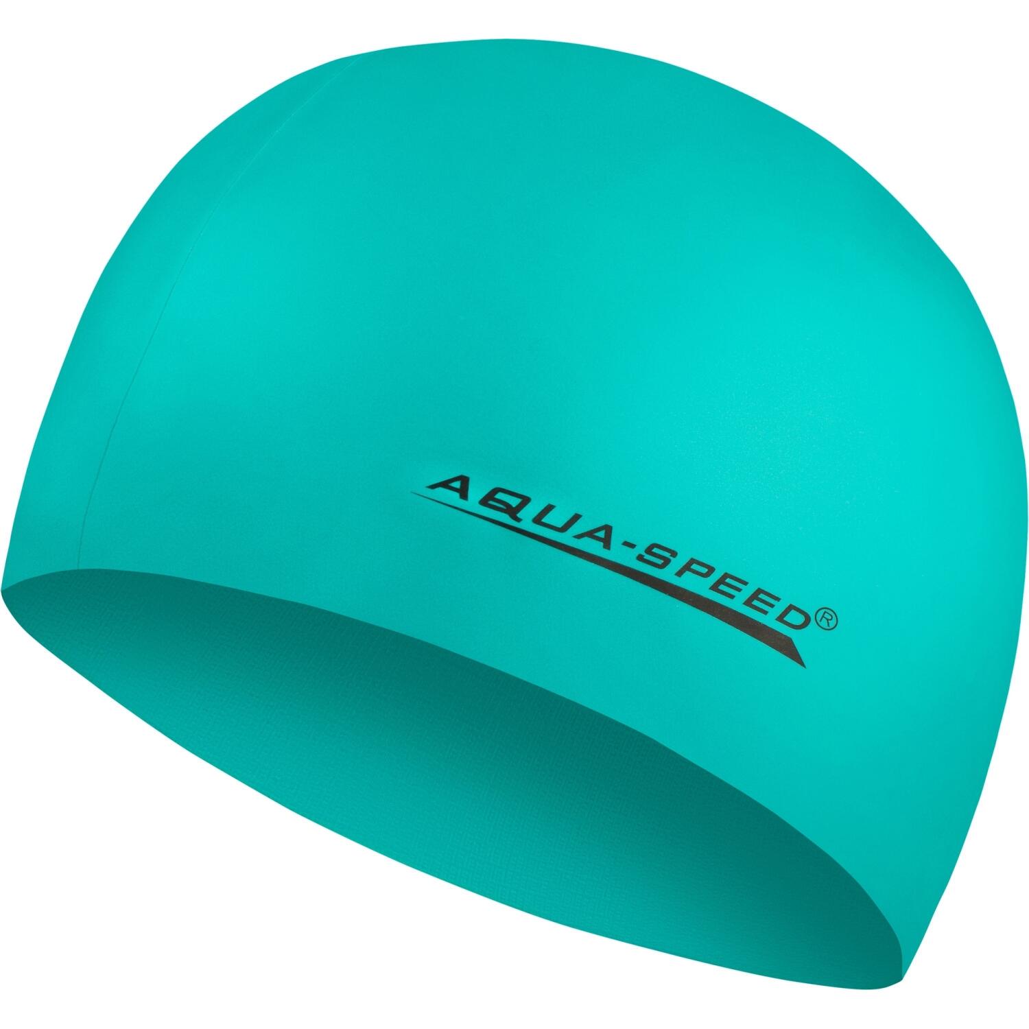 Шапочка для плавания Aqua Speed MEGA Бирюзовый (100-12) Шапочка для плавания Aqua Speed MEGA Бирюзовый (100-12)