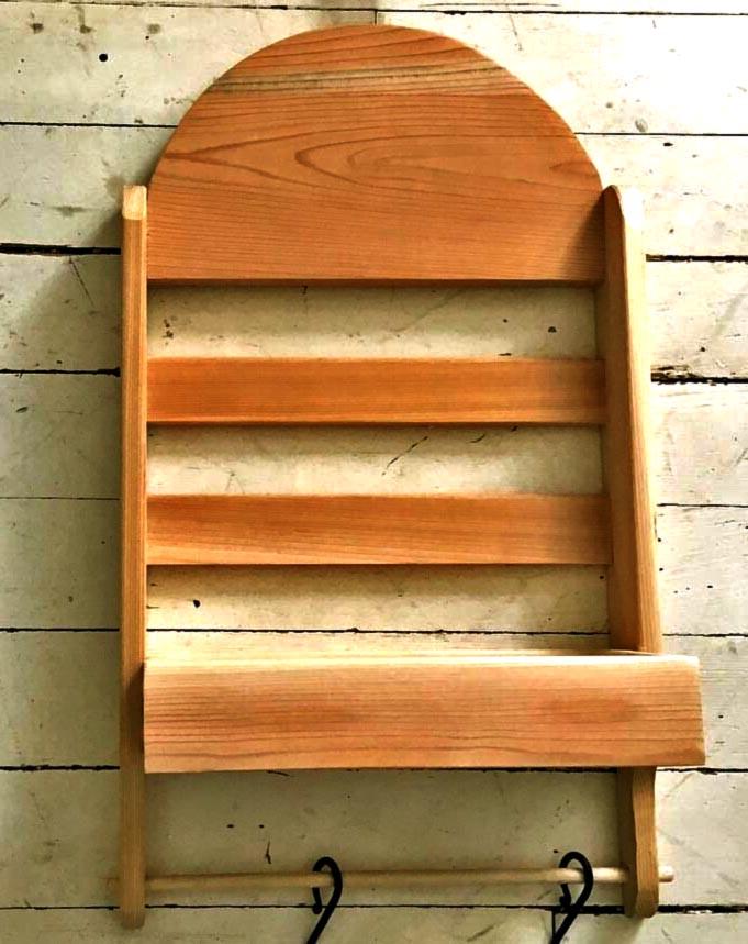 Полка для ванной из дерева Варин Сиена (ВНП/010205)