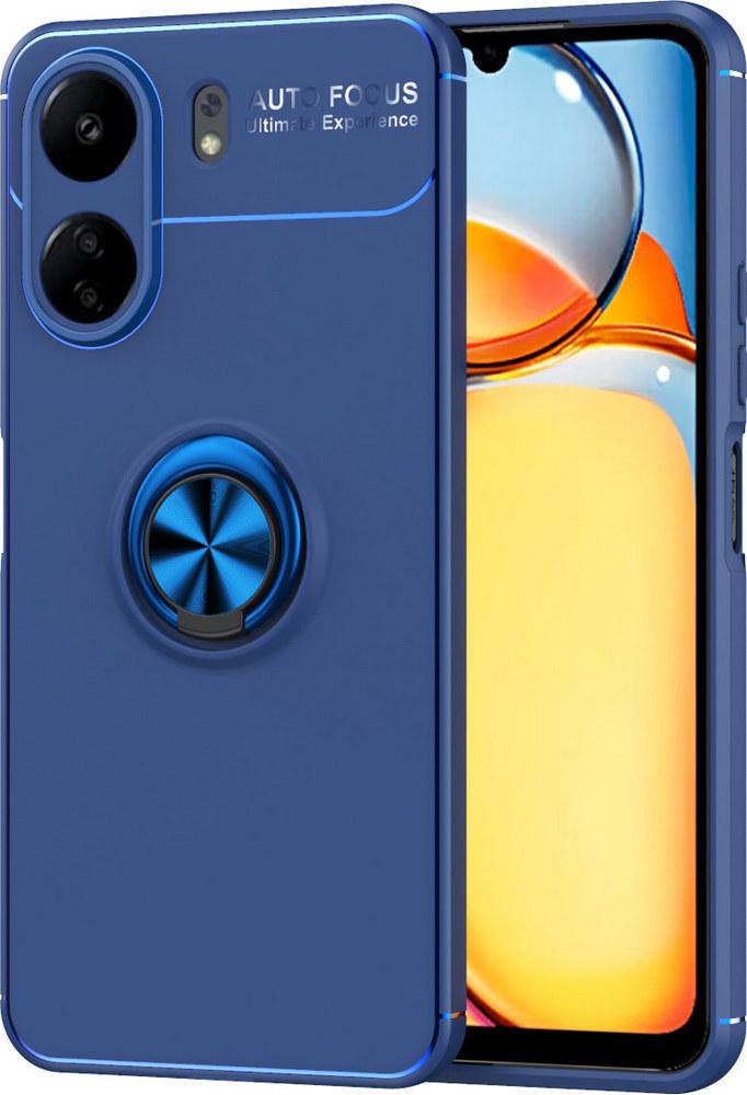 Чохол із кільцем Xiaomi Redmi 13C Autofocus Blue (35041-28)