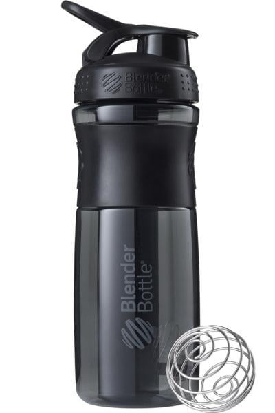 Шейкер спортивный Blender Bottle SportMixer Flip 28 oz/820 мл Black (A-011877)