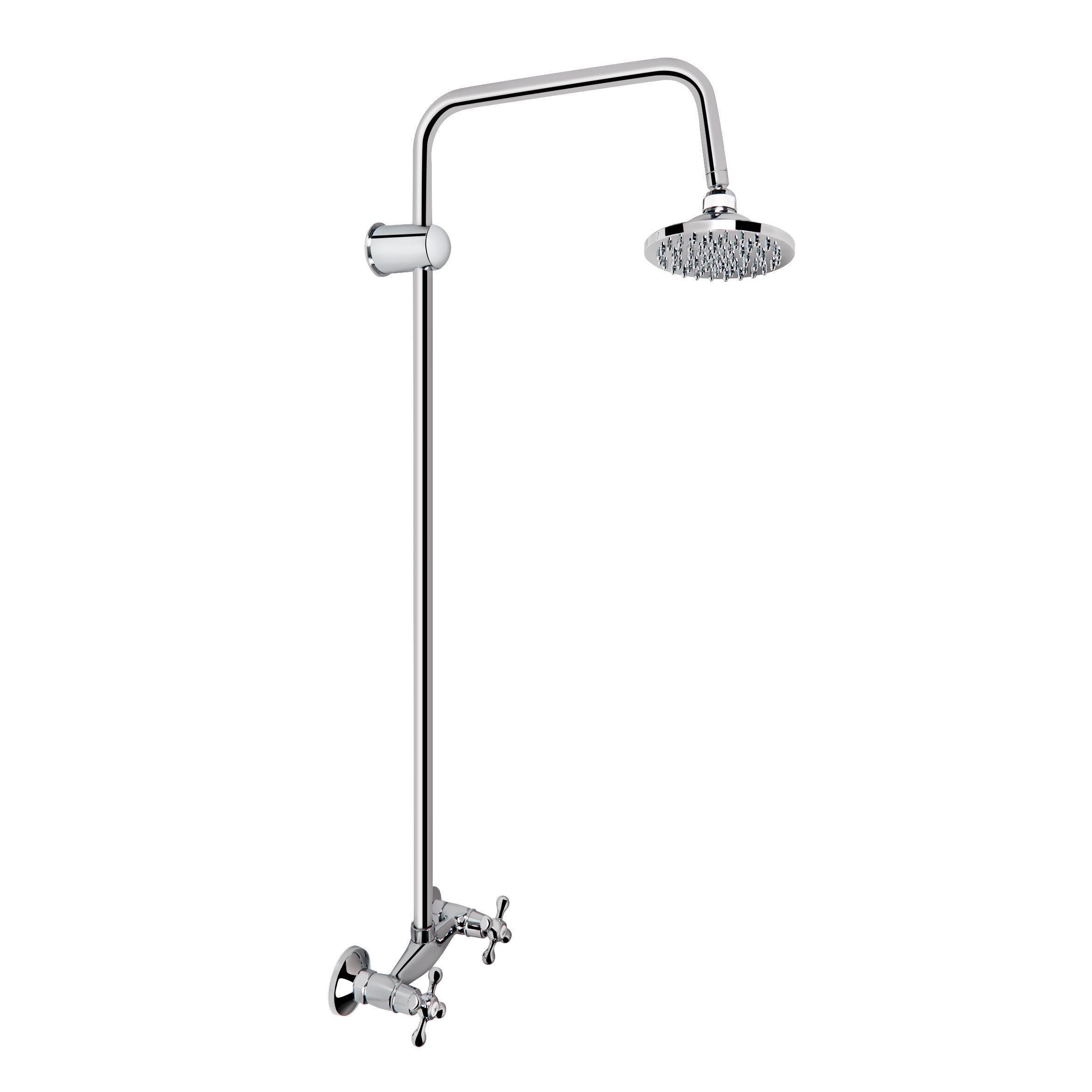 Душевая система для кабины Lidz Lamb 1361 LDLAM1361CRM35072 двухвентильная на одного потребителя Chrome (SD00041176)