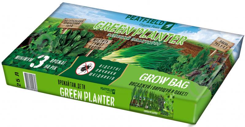 Субстрат Peatfield Зелений Плантатор 25 л