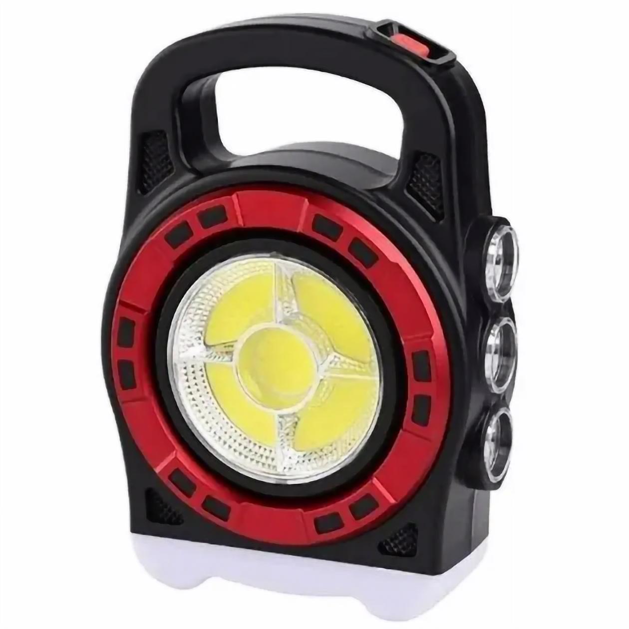 ліхтар кемпінговий Hurry-bolt HB-6678C 20W із сонячною панеллю та фукцією повербанку USB