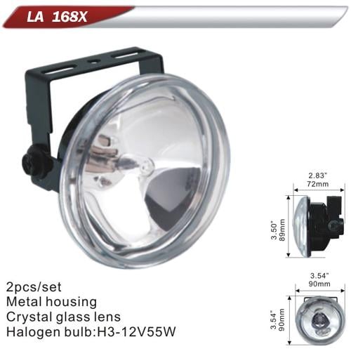 Фара дополнительная DLAA 168Х-W H3-12V-55W D 90 мм (37738)