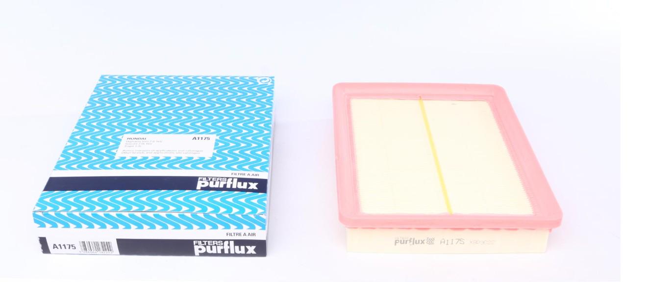 Фильтр воздушный PURFLUX для Hyundai Sonata 2,0/2,5/2,7 98-04- (A1175)