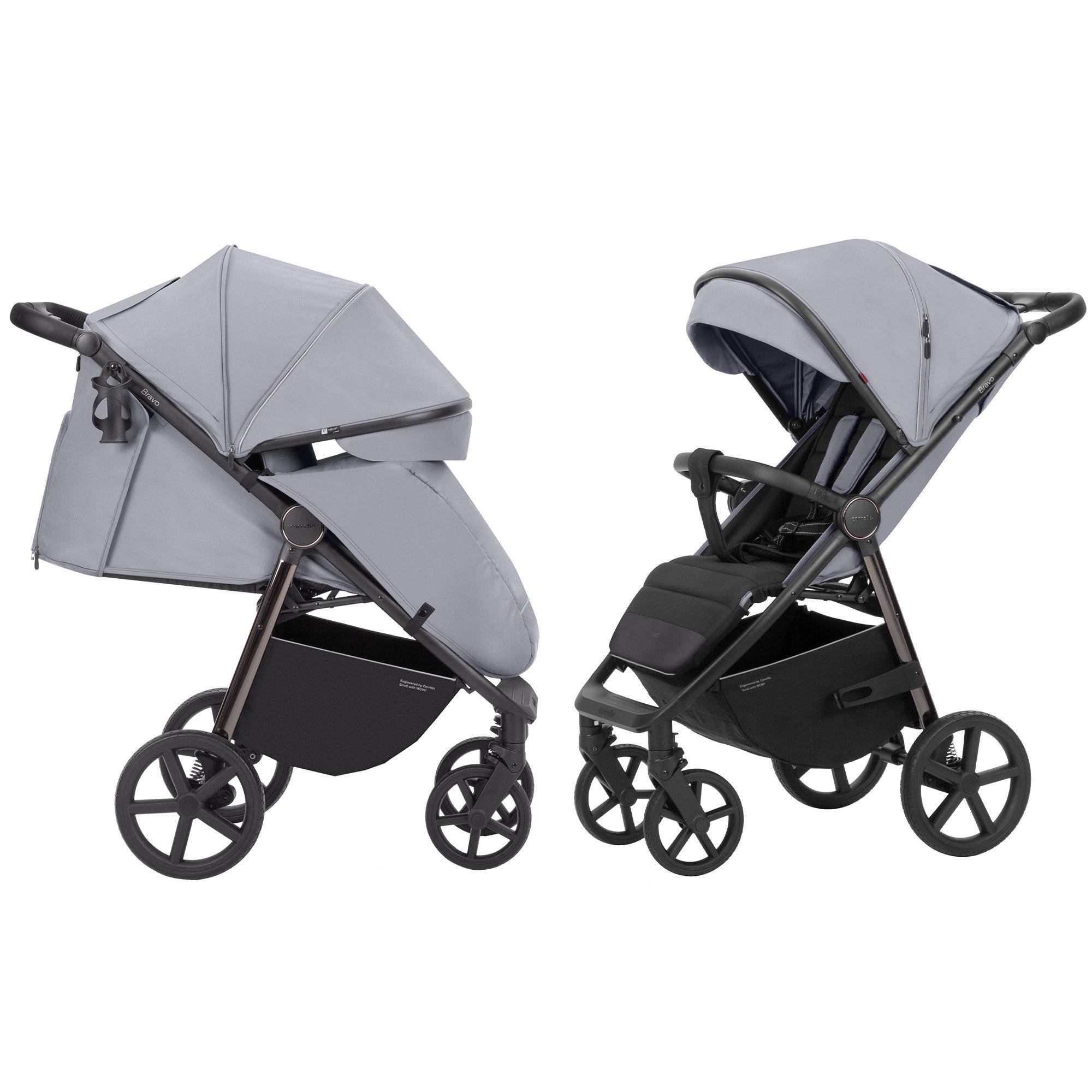 Коляска прогулочная Carrello Bravo CRL-5515 Mist Grey (BNX49297) - фото 4