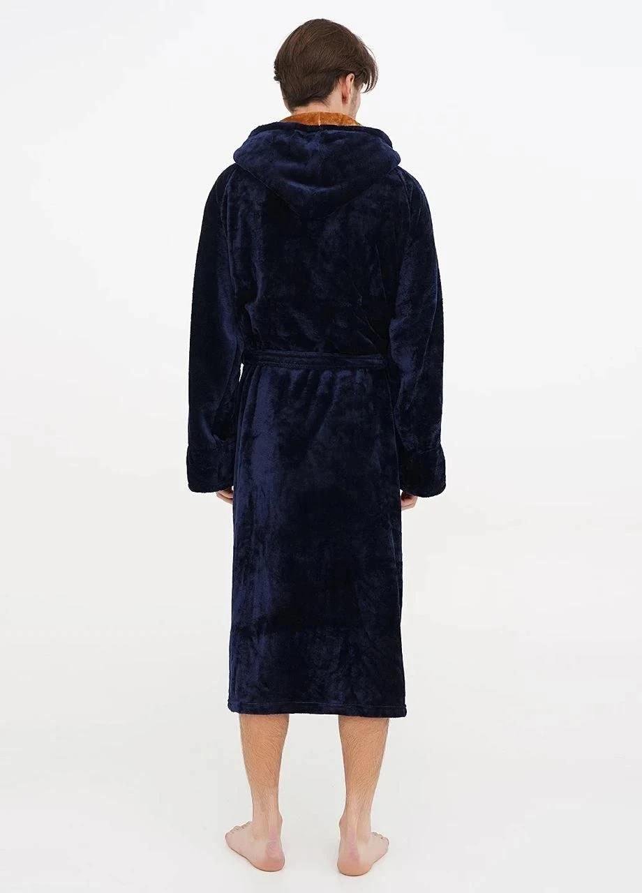 Халат Romeo Life махра 2XL Синий (9502-02-2XL) - фото 2