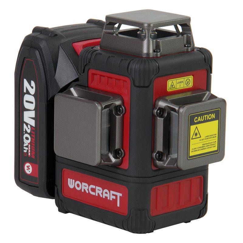 Лазерний рівень акумуляторний Worcraft 3D XCUBE026 (13279) - фото 2