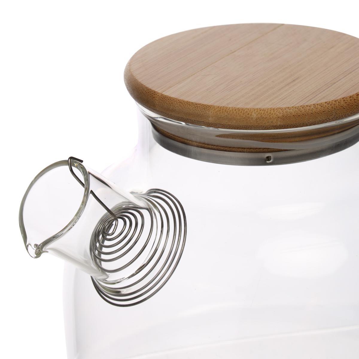 Чайник з бамбуковою кришкою Elisey Бризки шампанського (8905-029) - фото 2 Чайник з бамбуковою кришкою Elisey Бризки шампанського (8905-029) - фото 2